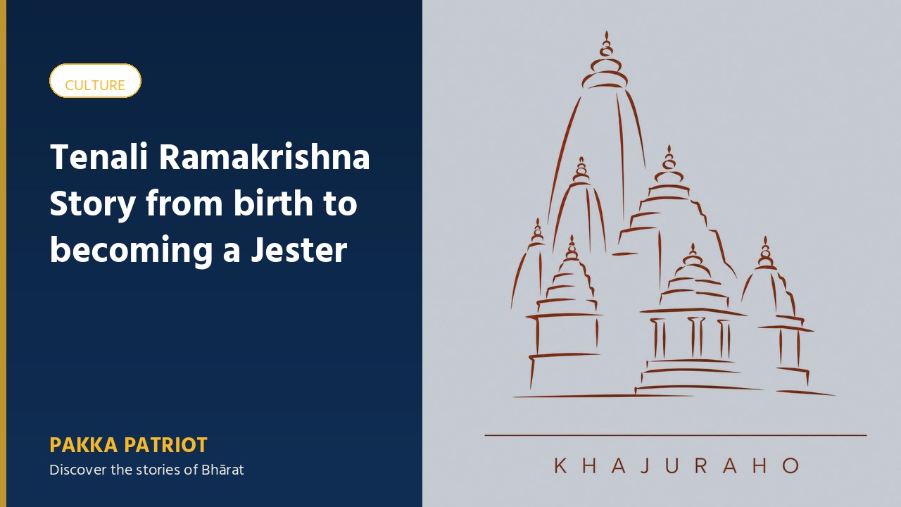 Tenali Ramakrishna Story from birth to becoming a Jester