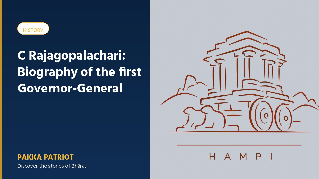 C Rajagopalachari: Biography of the first Governor-General