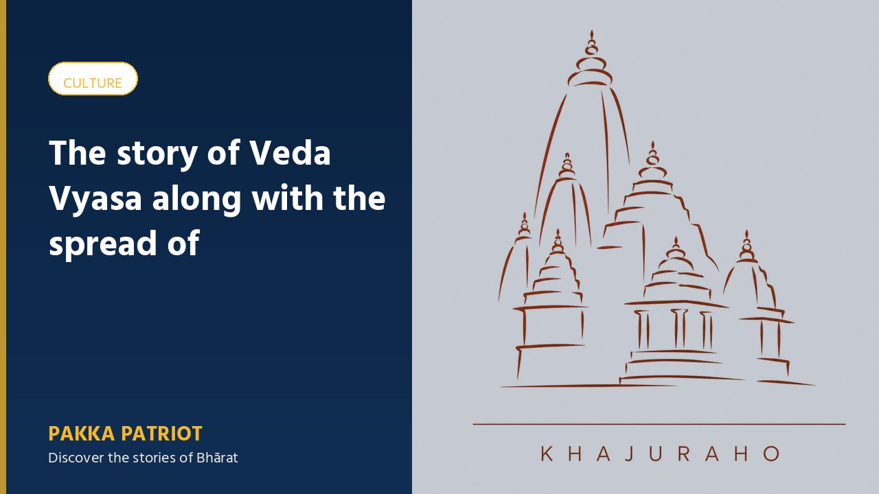 The story of Veda Vyasa along with the spread of Mahabharata