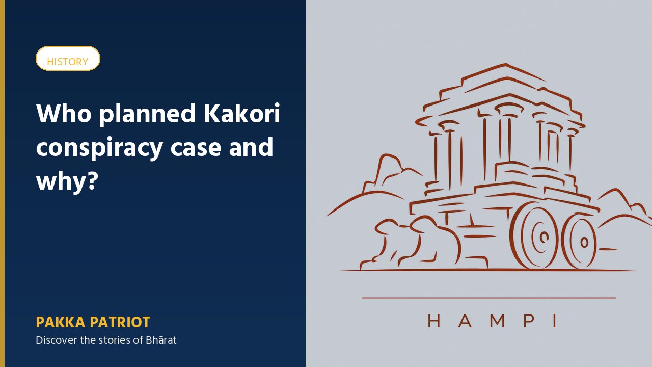Who planned Kakori conspiracy case and why?