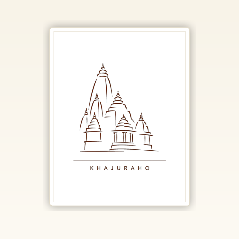 Khajuraho Poster