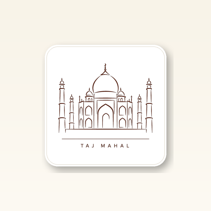 Taj Mahal Sticker Pack