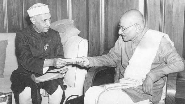 Rajaji with Nehru